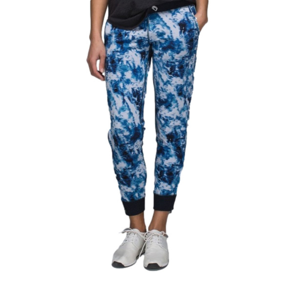 Lululemon No Sweat Pants joggers track pants zip up size 8 or size M medium - Picture 3 of 12